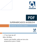 Campanha Publicitária - Natal e Verão - Rede de Supermercados Angeloni