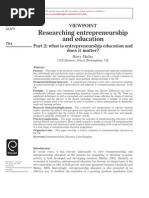 Download Entrepreneurship Education by keemaqute SN25139363 doc pdf