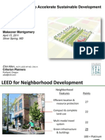 LEED-ND Zoning To Accelerate Sustainable Development: Makeover Montgomery