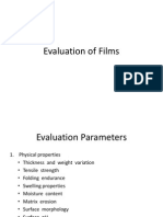 Evaluation of Films