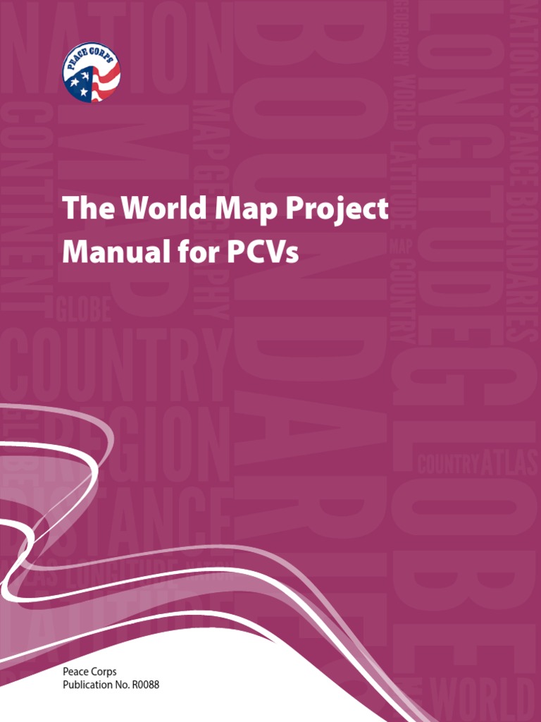 World Map Project Manual for PCVs | PDF | Cartography | Map