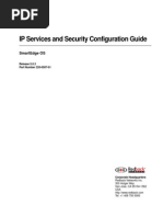 IP Services and Security Configuration Guide