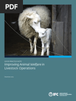 Download Good Practice Note  Improving Animal Welfare in Livestock Operations by IFC Sustainability SN251400827 doc pdf