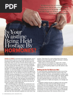 "Is Your Waistline Being Held Hostage By Hormones?" 