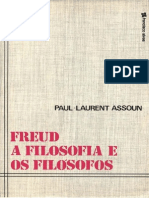 Paul-Laurent Assoun - Freud, A Filosofia e Os Filósofos