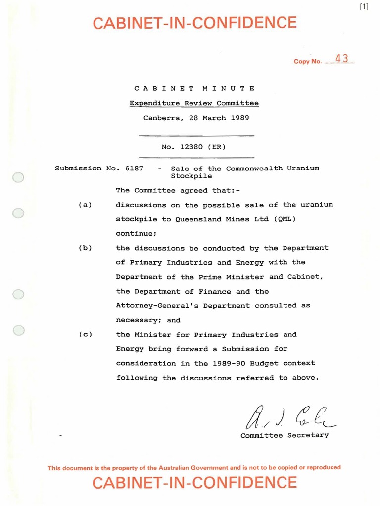 198889 Paper 6187 PDF Government Of Australia Prices