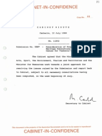 1988-89 Cabinet Paper 5887