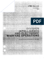 Army - FM34 10 - Division Intelligence and Electronic Warfare Operations