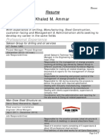 Khaled M. Ammar Resume PDF