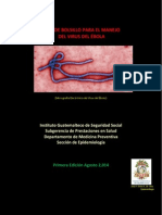 Guia de Bolsillo para El Manejo Del Virus de La Fiebre Del C3a9bola Primera Edicic3b3n Agosto 2014