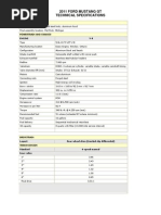 Download 2011 Mustang Gt Specs by redaktion3077 SN25140605 doc pdf