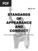 Download Army - sh 21-10 - Standards of Appearance and Conduct by Meowmix SN2514083 doc pdf
