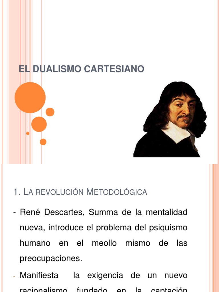 El Dualismo Cartesiano | PDF | René Descartes | Alma