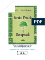 Paraíso Perdido e Recuperado - d.m. Lloyd-jones