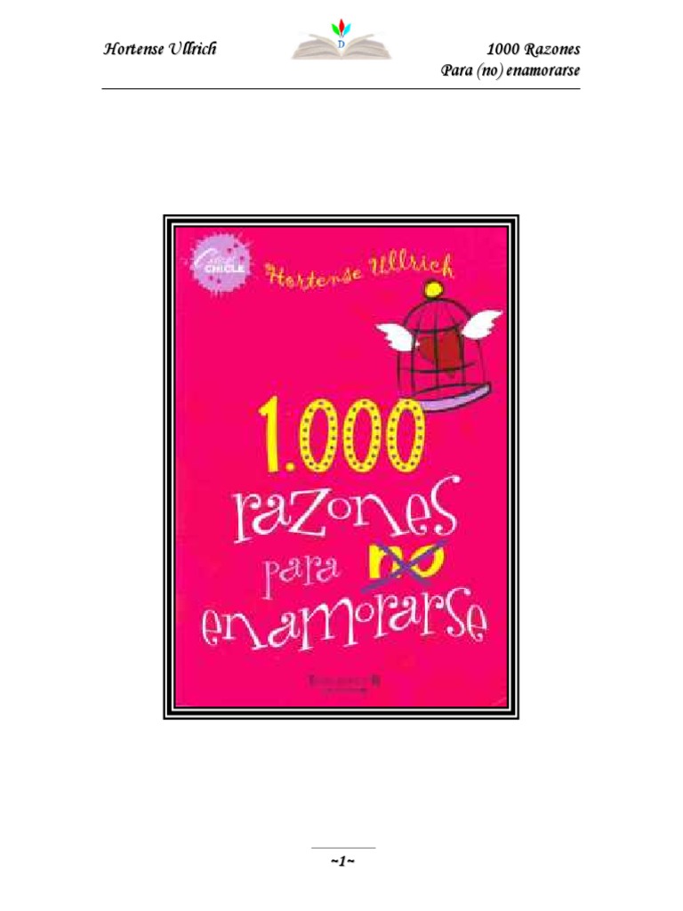 1000 Razones para No Enamorarse | PDF | Acuario | Perros