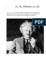 El Cerebro de Einstein Sí Era Diferente