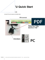 RTU Quick Start: 1 Connect Rtu To PC