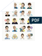 EXO Greeting Stickers