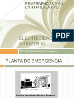 Mantenimiento plantas emergencia