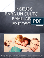 Culto de La Familia - Ideas