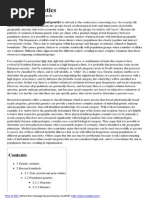 Race and Genetics - Wiki..., The Free Encyclopedia