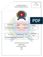 Laporan Praktikum Bahasa Pemrograman Java