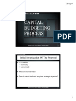 Capital Budget Process