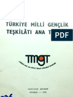 TMGT - Türkiye Milli Gençlik Teşkilatı Ana Tüzüğü