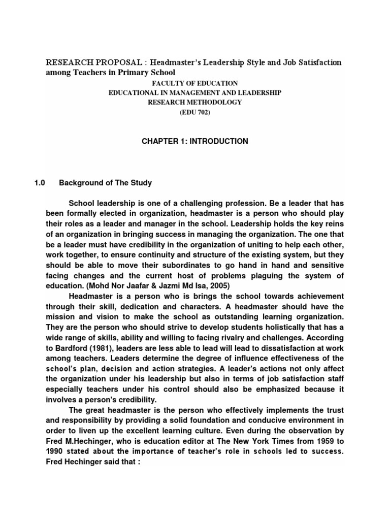 Phd research proposal on leadership pdf image