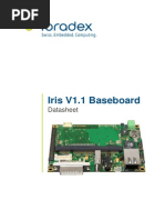 Colibri Arm Iris Carrier Board Datasheet