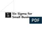 Six Sigma for Smallbusiness