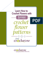 5 Crochet Flower Patterns