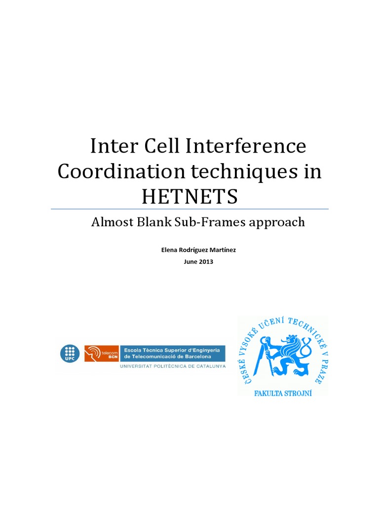 Inter Cell Interference Coordination Techniques in HETNETS | PDF ...