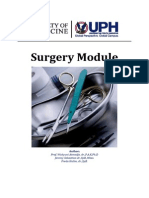 Surgery Module (Penerapan September - Desember 2014)