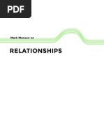 Relationships - Mark Manson PDF