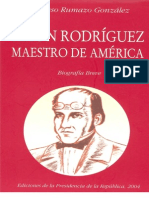RUMAZO GONZALEZ A - Simón Rodríguez. Maestro de América
