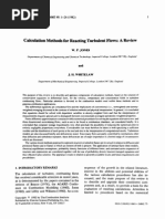 Combustion and Flame Volume 48 Issue None 1982 (Doi 10.1016/0010-2180 (82) 90112-2) W.P. Jones J.H. Whitelaw - Calculation Methods For Reacting Turbulent Flows - A Review