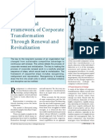 Business Revitalization - A Research Paper