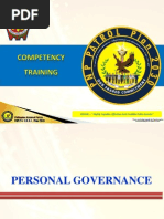 PNP Personal Governance Lecture