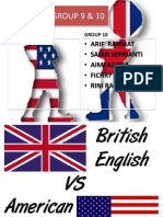 USA English Vs UK English