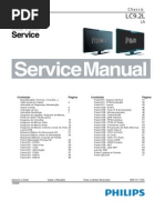 Tv Lcd-led Philips 32-42-47 Pfl5604d - Chassis Lc9.2lla - Pintado