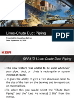 SPP&ID Lines-Chute Duct Piping