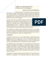 Reposición trabajadores dirección y confianza