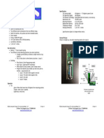 Resolution Products RE206 Tilt Sensor