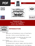 Download Brand Audit presentation  levis strauss by rahul vatsyayan SN25148840 doc pdf
