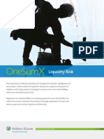 OneSumX Liquidity Solution Primer