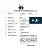 Details of Tender Notice No.: 15/ce (C) /Ppmm/Unl/Ee-1/2013-14