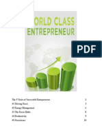 World Class Entrepreneur