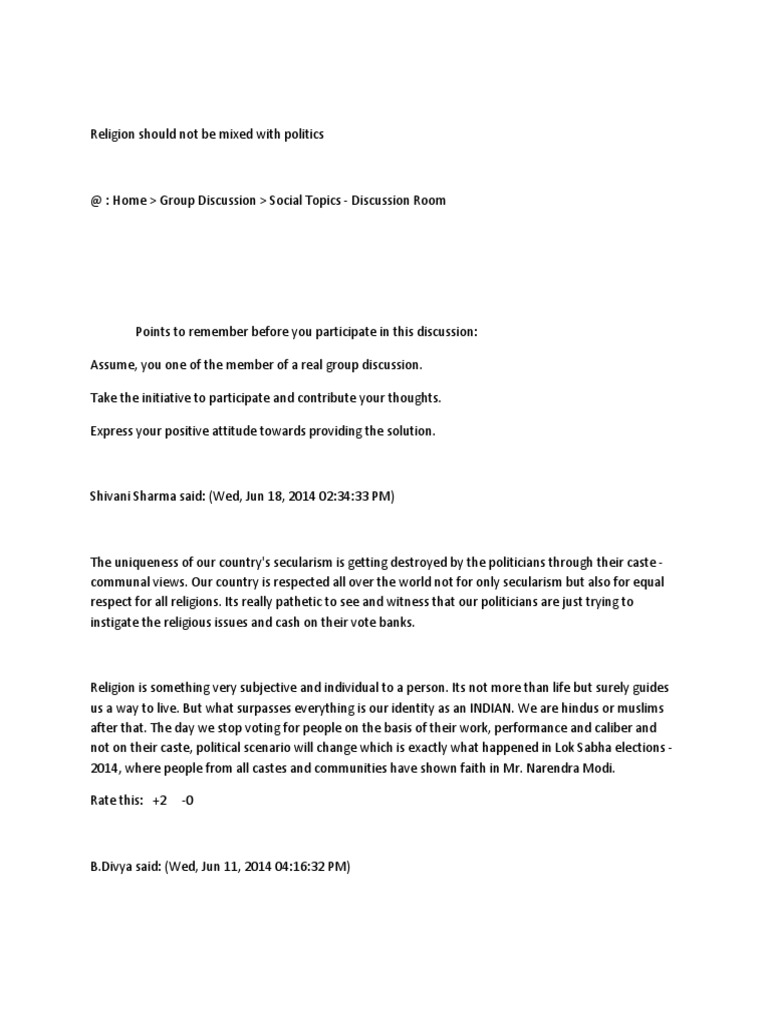 religion-should-not-be-mixed-with-politics-pdf-secularism-toleration