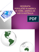 Geografia Populatiei America&Australia